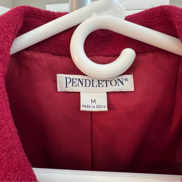 Pendleton wool jacket. Red. M. - Picture 2 of 5